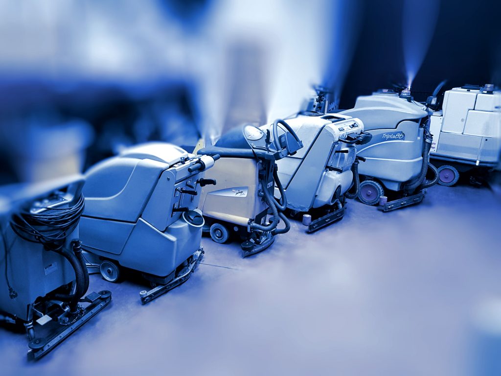 máquinas de limpieza industrial